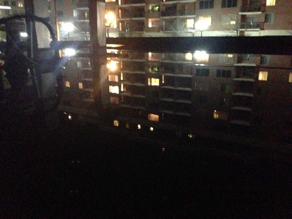 Roof flood