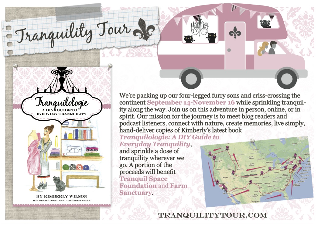 Tranquility Tour Card
